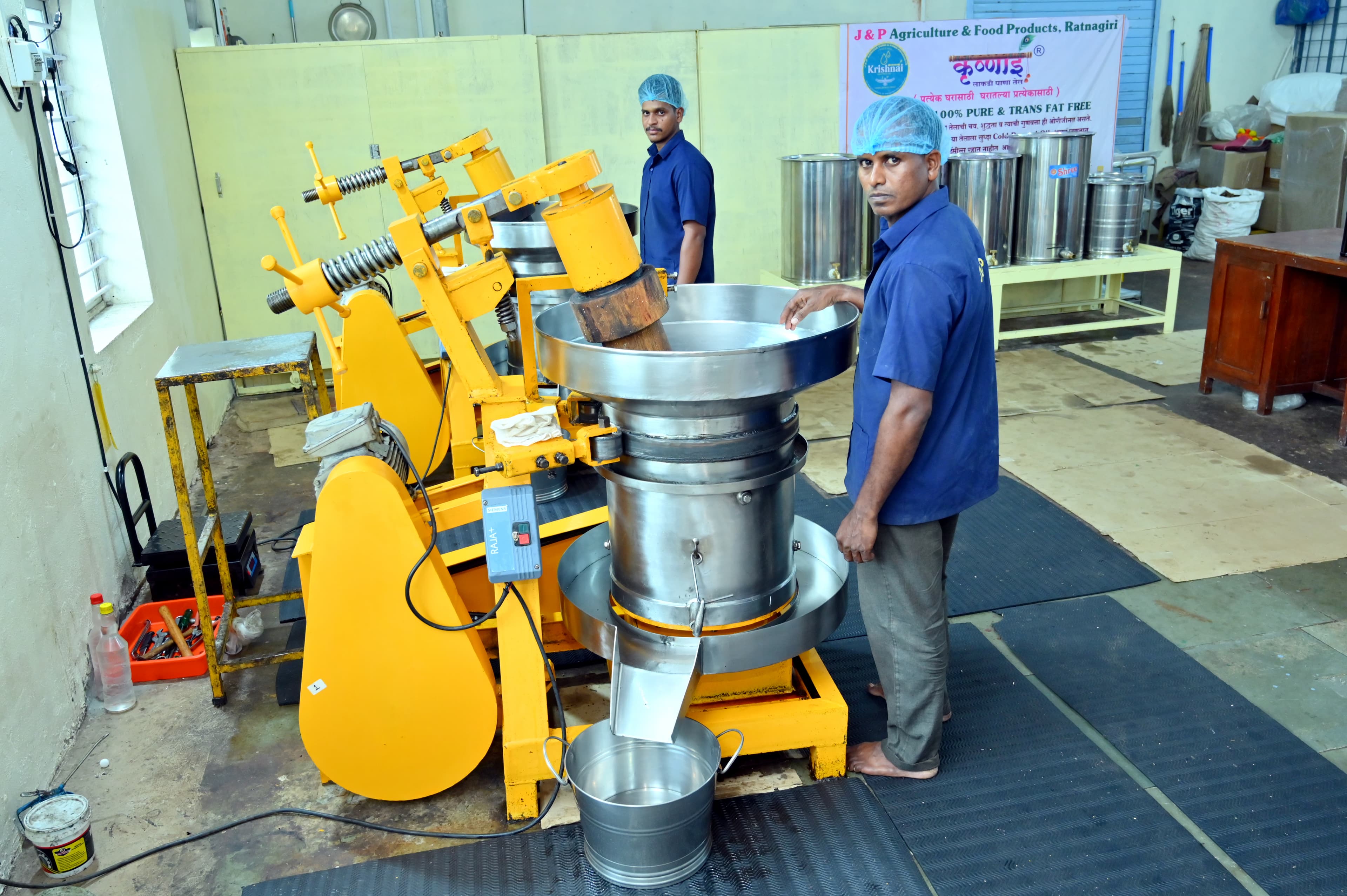 Farm fresh ingredients for our wood-pressed oils